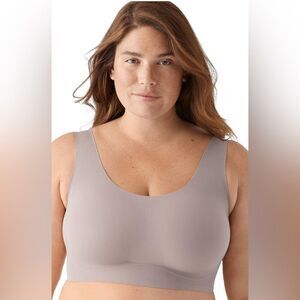 True & Co NWT True Body Lift Scoop Neck Bra in Mink Size XS